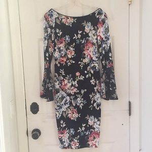 White House Black Market Floral Sheath Dress